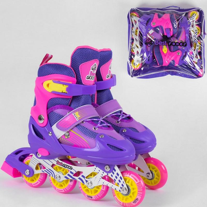 Ролики детские Magic 2020 г. 30-33 Фиолетово-розовый