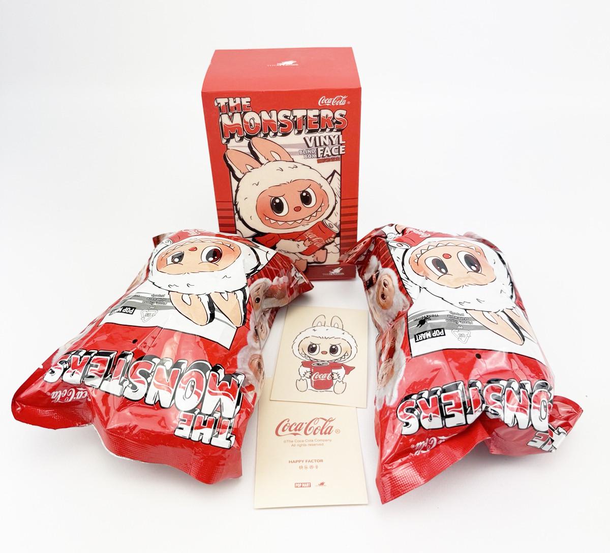 М'яка іграшка-брелок Лабубу з кока-колою в коробці 16 см (27883166) - фото 2 М'яка іграшка-брелок Лабубу з кока-колою в коробці 16 см (27883166) - фото 2