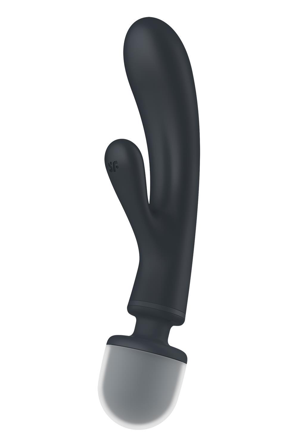 Вибратор-микрофон Satisfyer Triple Lover тройное действие Серый (ST4018201) Вибратор-микрофон Satisfyer Triple Lover тройное действие Серый (ST4018201)