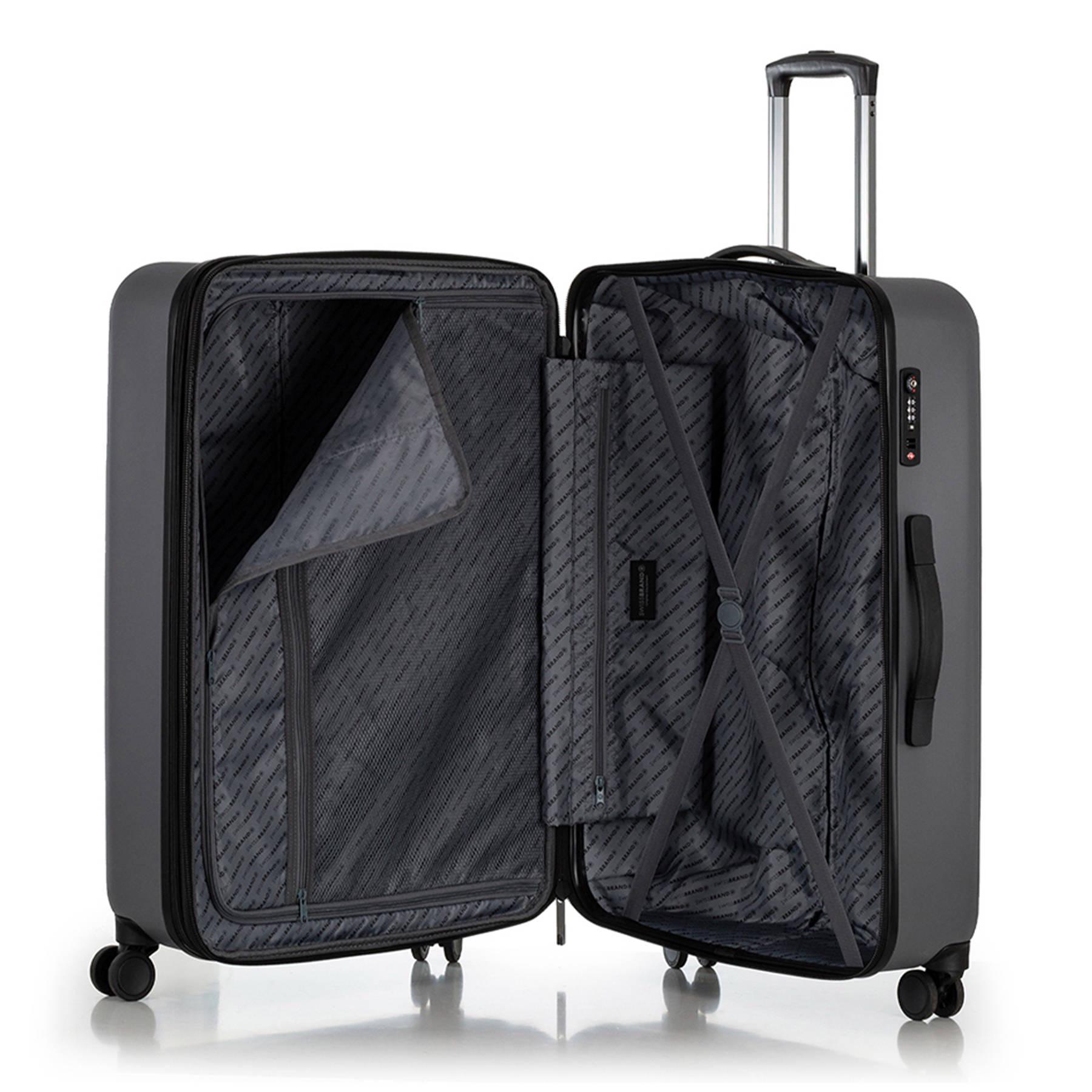 Валіза Swissbrand Berlin M Grey (SWB_LHBER801M) - фото 3 Валіза Swissbrand Berlin M Grey (SWB_LHBER801M) - фото 3