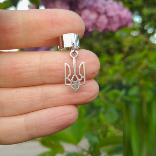 Сережка каф з тризубом (2762125583)