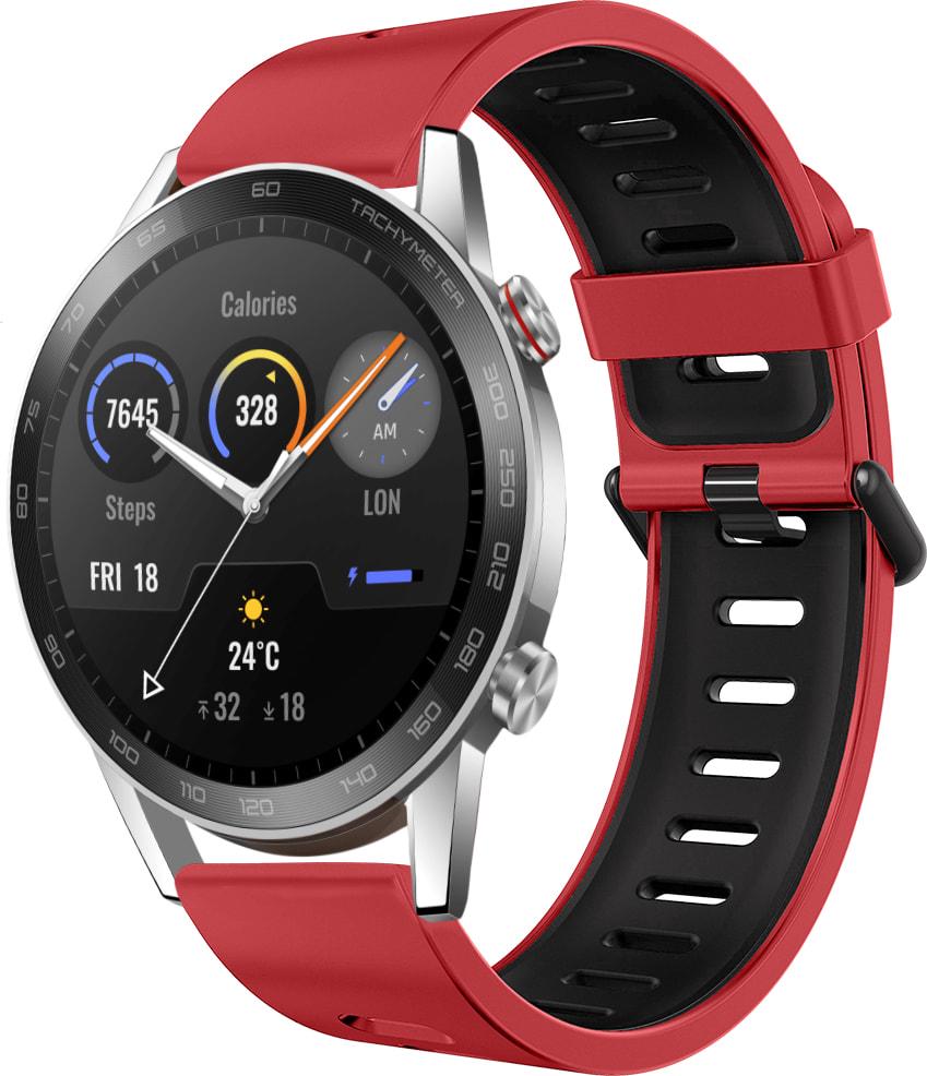 Ремешок Traf для Honor Magic Watch 2 46 мм Red-Black (32532)