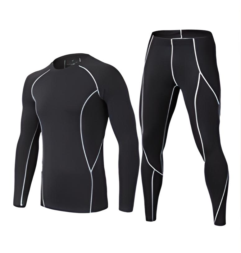 Комплект термобілизни Thermal Underwear SPORT Winter 175-180 см Black/Gray (2526)