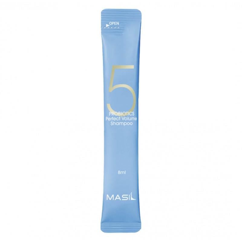 Шампунь з пробіотиками Masil 5 Perfect Volume для ідеального об'єму волосся 8 мл (1484435483)
