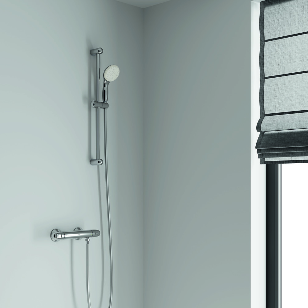 Душовий гарнітур зі штангою Grohe New Tempesta Classic 2 режиму струменя (27598001) - фото 4