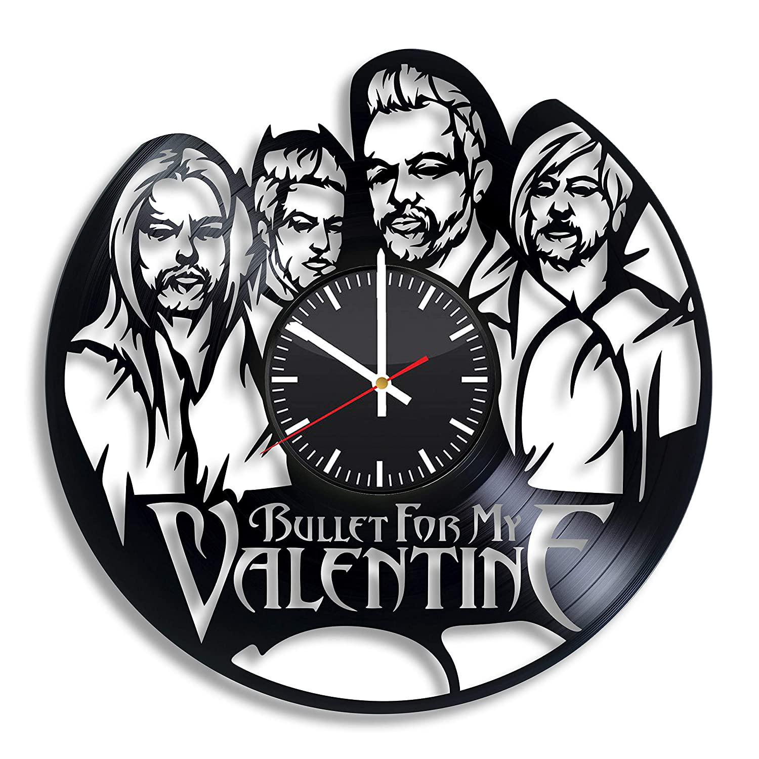 Часы настенные Bullet for My Valentine 2371 из виниловой пластинки