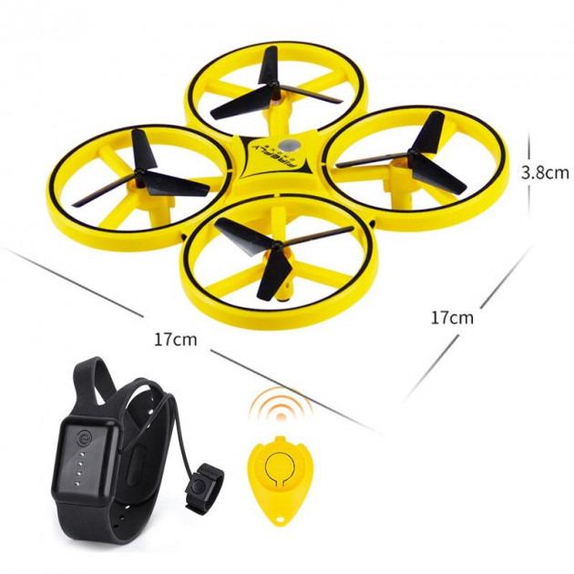 Квадрокоптер TY-T14 на управлении жестами с подсветкой (Ма371) - фото 6 Квадрокоптер TY-T14 на управлении жестами с подсветкой (Ма371) - фото 6