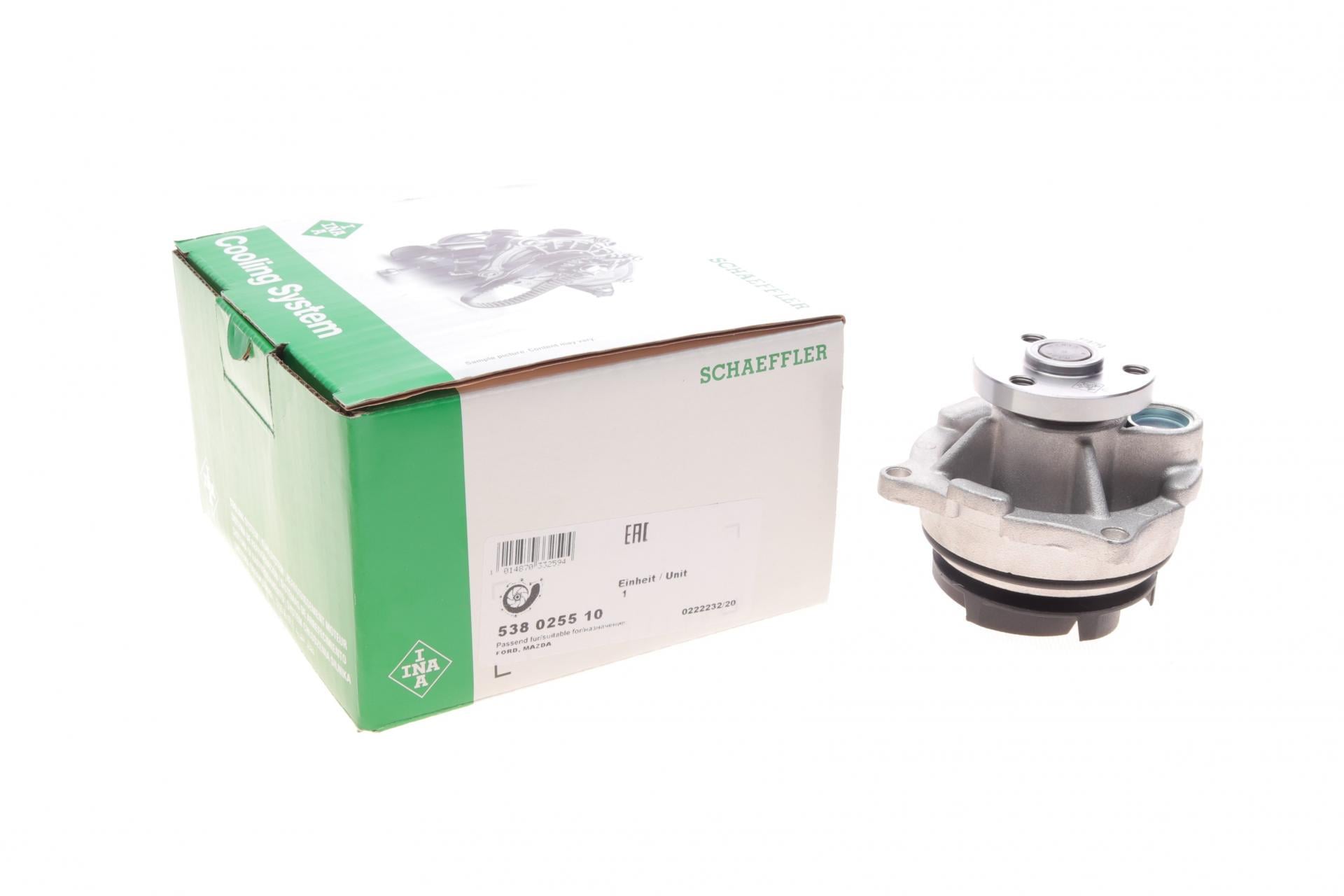 Помпа воды INA Ford Focus I/Mondeo II/Transit/Tourneo Connect 1.6/1.8/2.0 16V 02-13 538 0255 10