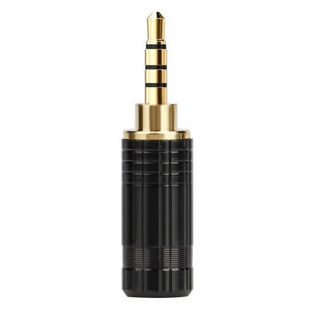 Штекер под пайку SUNROZ FreeEnd-2,5 мм 4 pin Black (A48490)