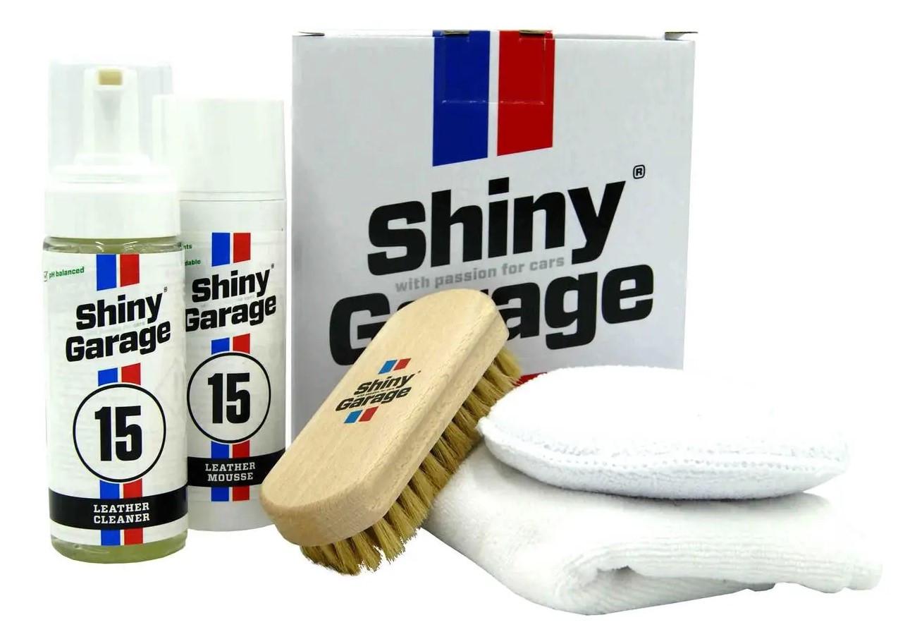 Набір засобів для чищення шкіри авто Shiny Garage Leather Kit Soft