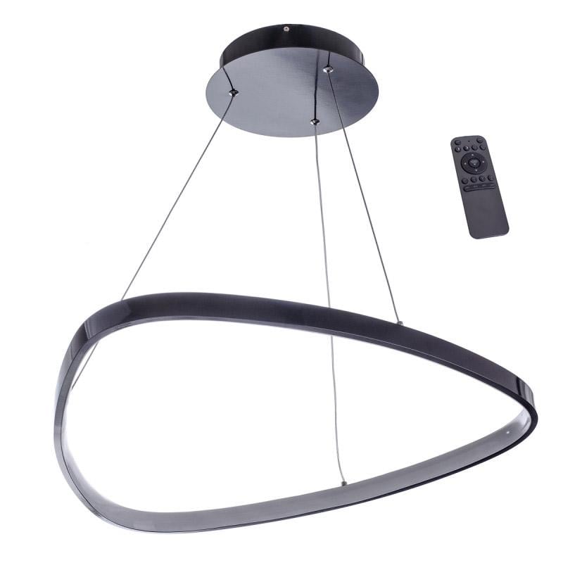 Люстра подвесная Brille BL-571C/40 W dim BK LED с пультом