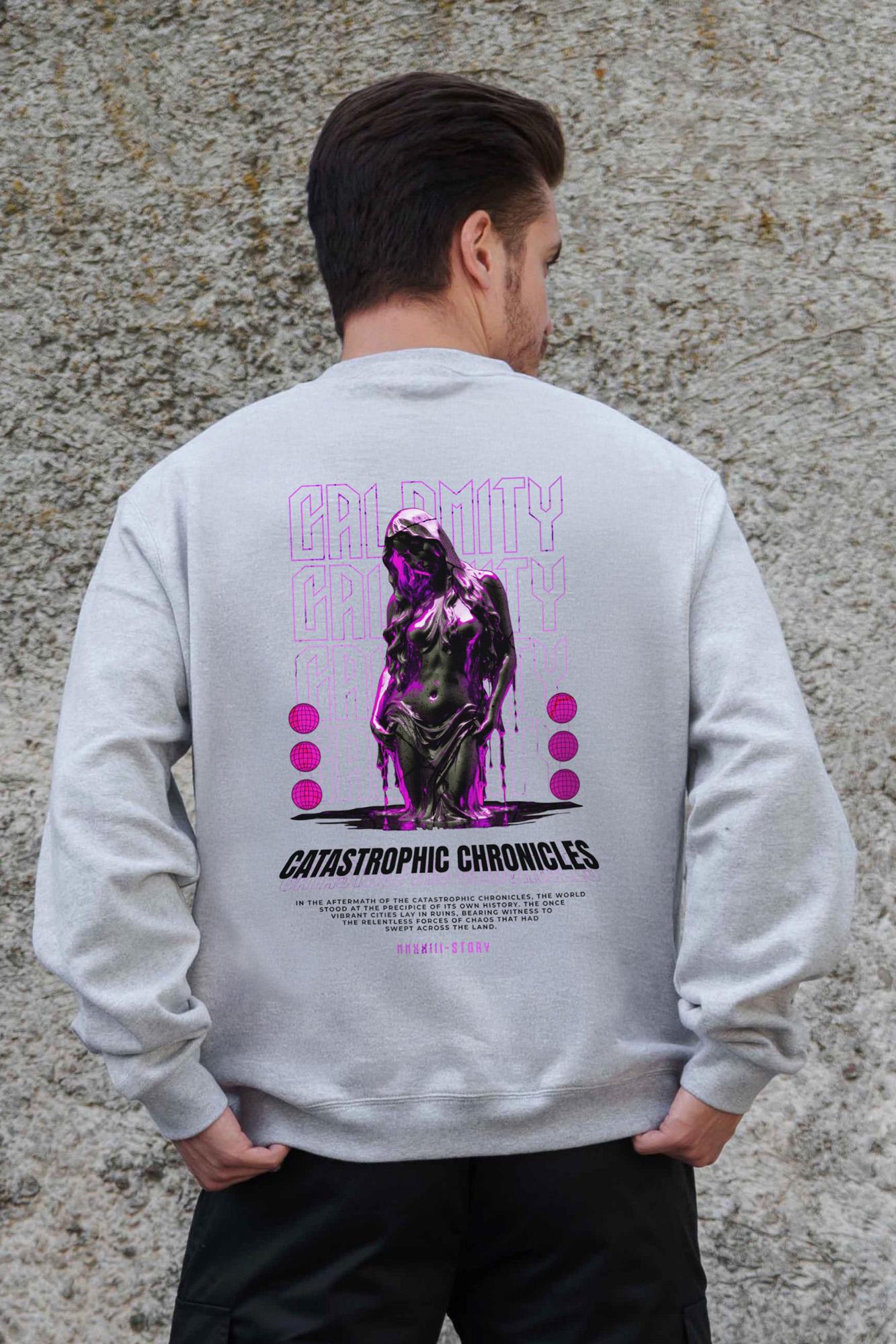 Свитшот оверсайз Without Calomity 2XL/3XL Grey (2XL/3XL8055690)