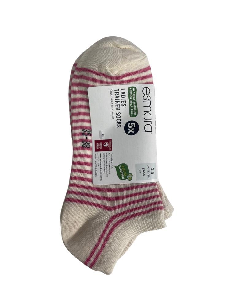 Носки Esmara 460507x67 5в1 женские р. 39-42 Кремовый (194130-1)