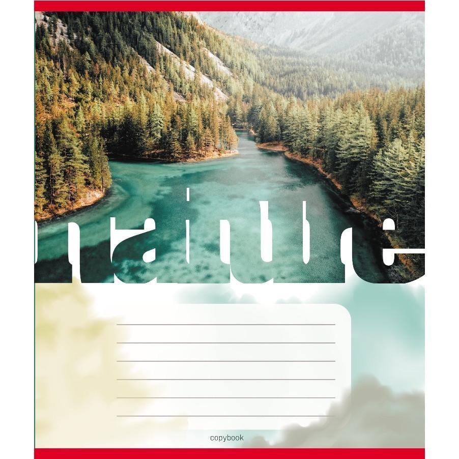 Тетрадь общая Школьник "Природа" в клеточку 60 л. (060-610048K-4)