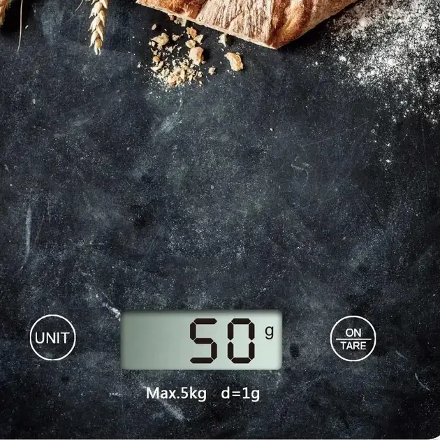 Весы кухонные Domotec MS-10004 от 1 г до 5 кг (9764)