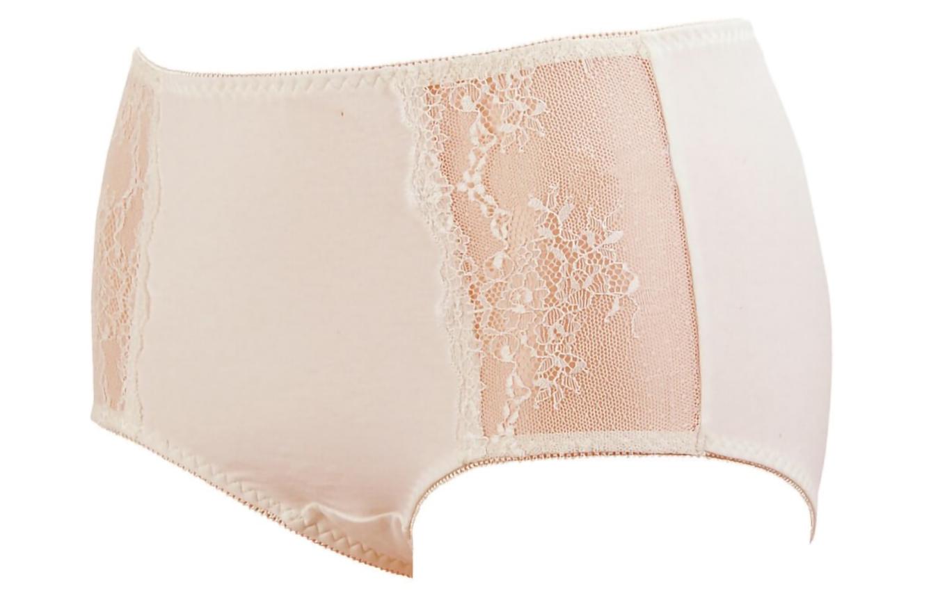 Женские стрейчевые трусы INDENA Батал 5XL р. 58-60 Бежевый (95710)