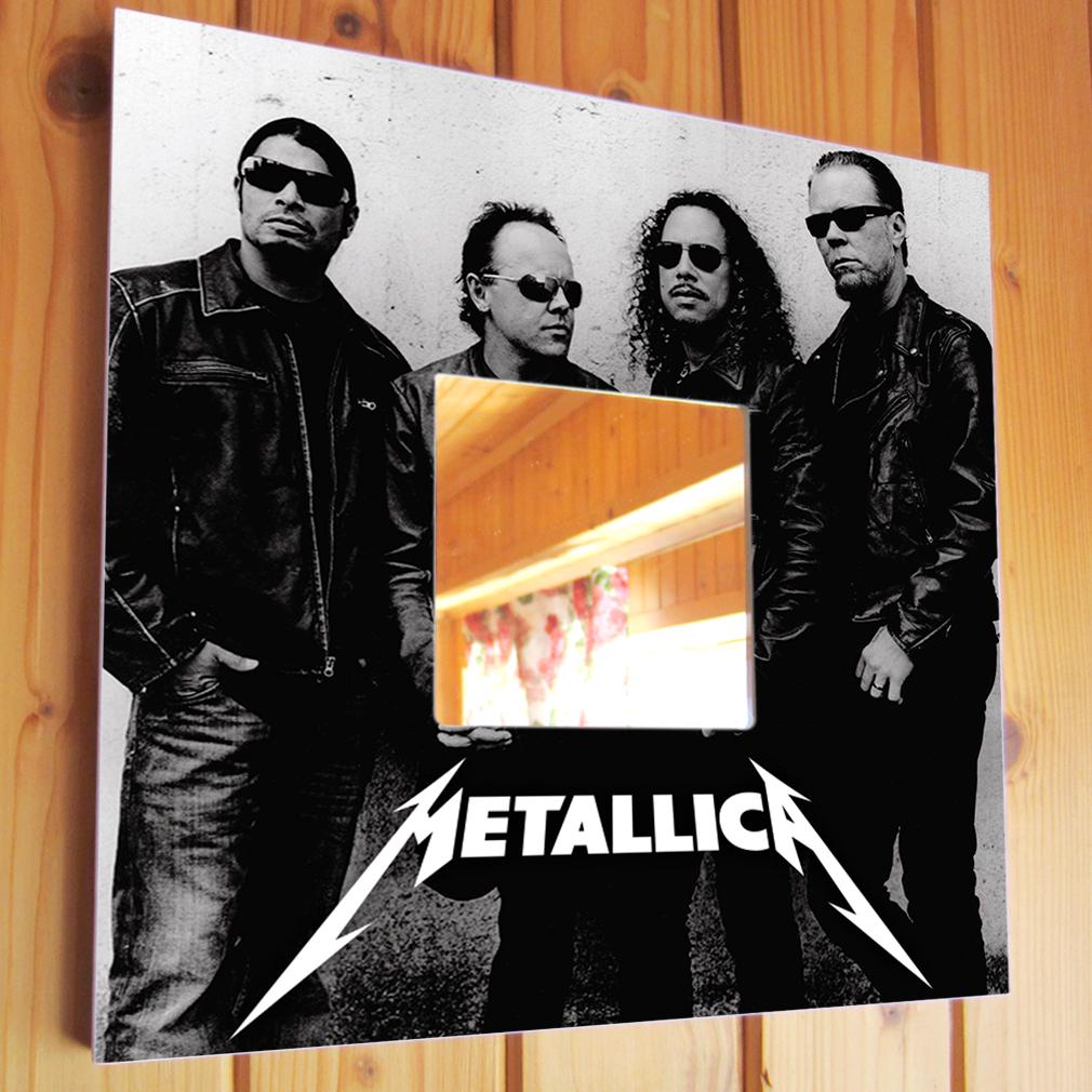 Зеркало декоративное Группа "Metallica" 260х260 мм (M03313)