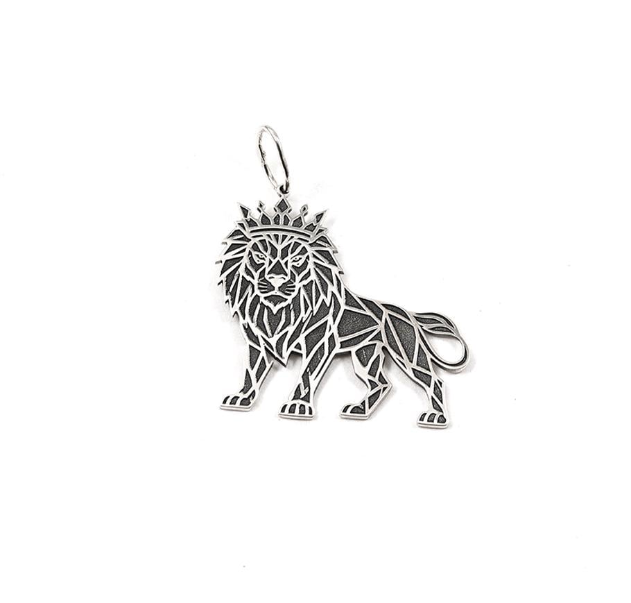 Кулон серебряный Maxi Silver 9661 Королевский лев (89661)