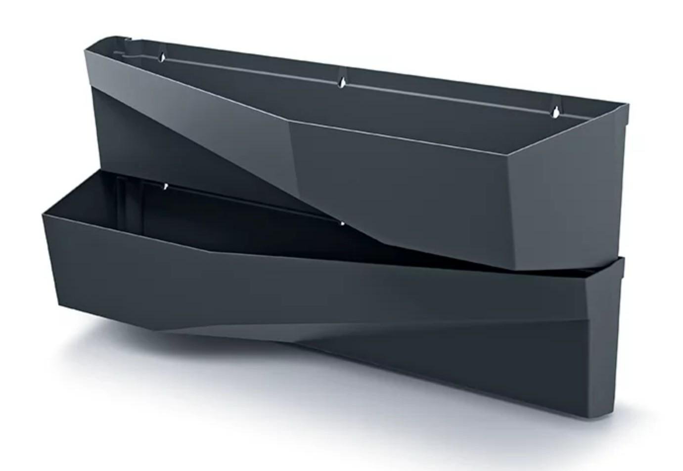 Горшки каскад для цветов Prosperplast Cascade Wall Антрацитовый (IO1W200-S433)