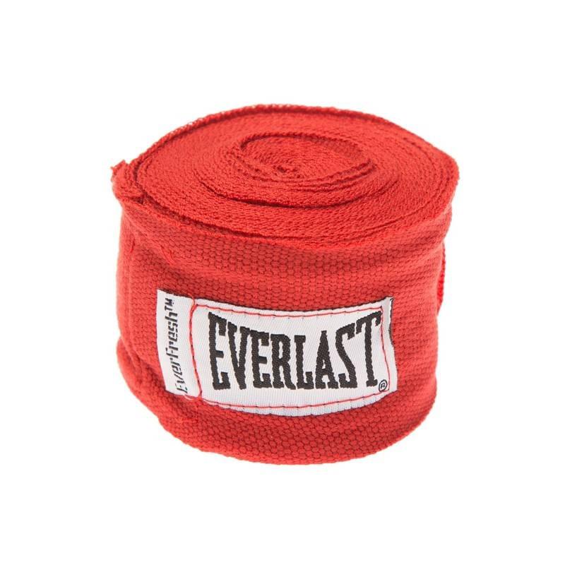 Бинти боксерські Everlast PRO STYLE HAND WRAPS 180 X2 Уні 457,2 см Червоний (723771-70-4) - фото 1