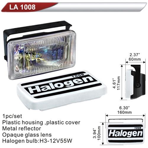 Фара дополнительная DLAA 1008-RY H3-12V-55W 160х100 мм (37696)