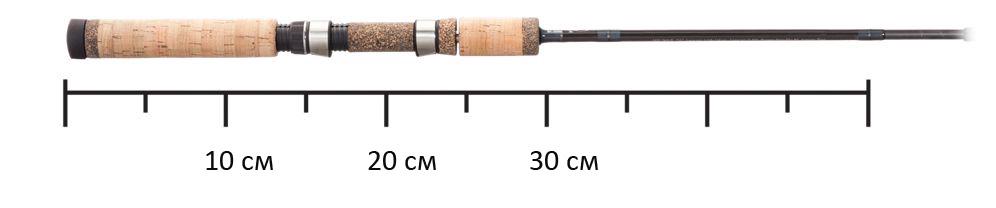 Вудлище спінінгове чотиричасне Micro Lite Graphite Spin/Fly Rod 2,30 м 1,75-7 г Fast (ML76S/F) - фото 4