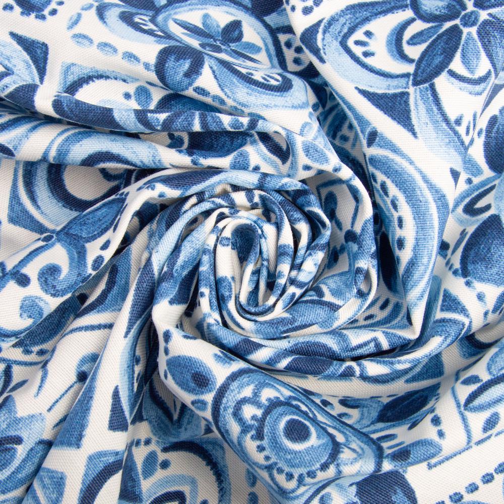 Ткань декоративная Премьер Венеция V-002 с водоотталкивающей пропиткой Деним (24783)