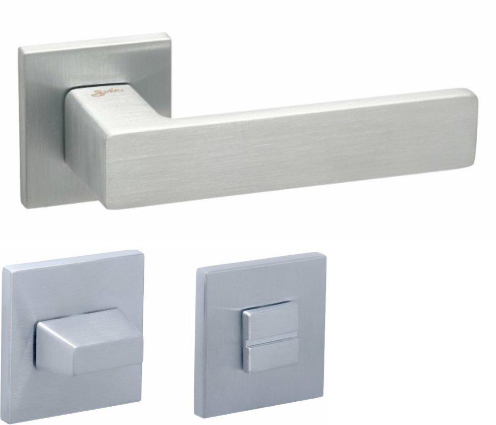 Ручки Safita Modern HS LT SCWC-фиксатор Хром матовый (15334wc) - фото 1 Ручки Safita Modern HS LT SCWC-фиксатор Хром матовый (15334wc) - фото 1