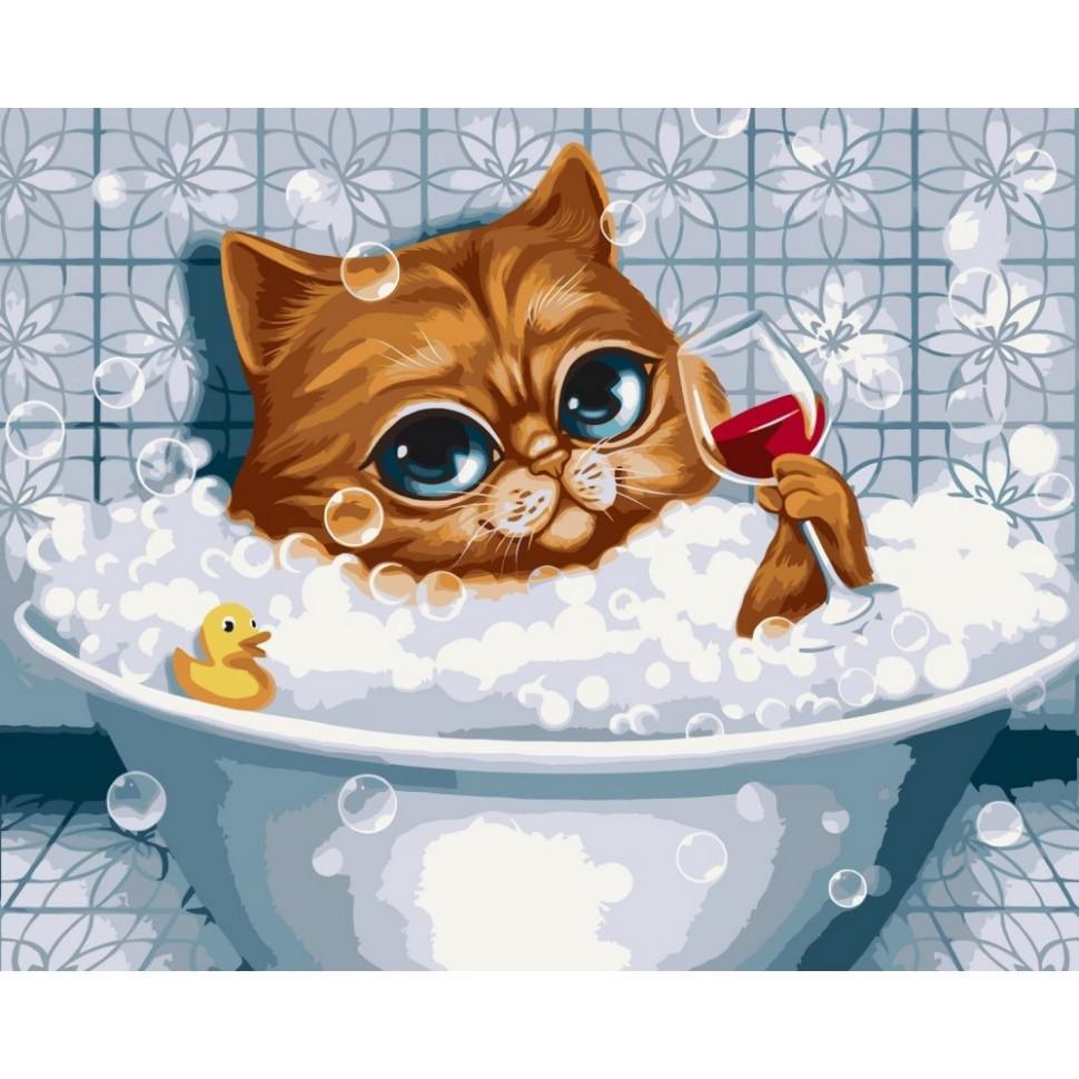 Картина за номерами ART CRAFT 11530-AC Час для себе @POLLYPOPOP92 40x50 см (RLT36367)