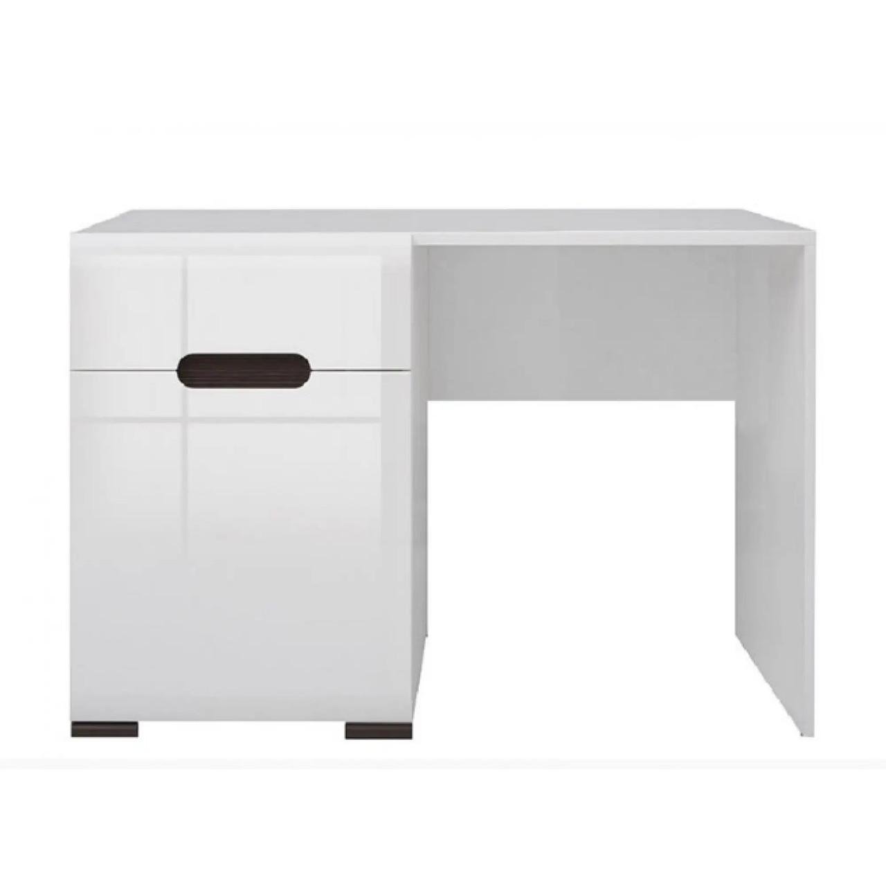 Туалетний столик ВМК Ацтека TOL1D1S/4/11 Білий/Білий глянець (GRB-1659) Туалетний столик ВМК Ацтека TOL1D1S/4/11 Білий/Білий глянець (GRB-1659)