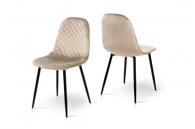 Стілець кухонний Марс Мікс Меблі Велюр Мокрий Пісок - фото 3 Стілець кухонний Марс Мікс Меблі Велюр Мокрий Пісок - фото 3