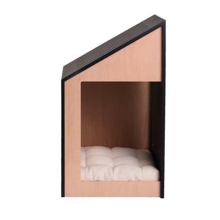 Будка для собаки з дерева Алфіос Венге/Бланже (БДК-00041201) - фото 6