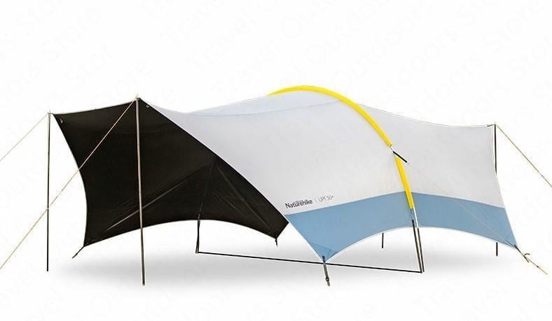 Тент кемпинговый Naturehike NH19TM006 Cloud dome shelter 5,5х4 м Grey (6927595742655)