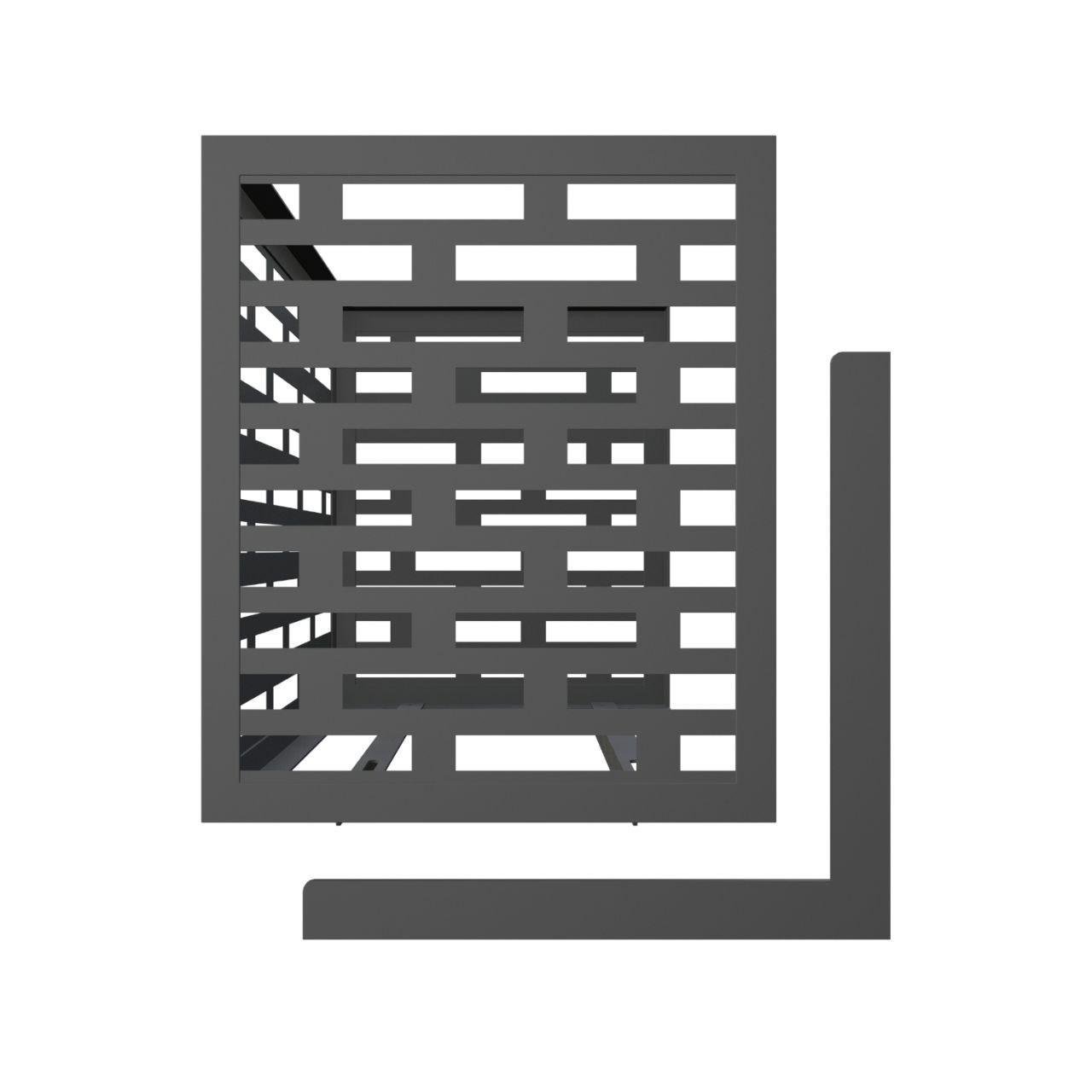 Корзина перфорированная КФП-3,2 Кирпич декоративный фасадный 900х700х500 мм для блоков климатического оборудования (2006816575/К0488) - фото 2 Корзина перфорированная КФП-3,2 Кирпич декоративный фасадный 900х700х500 мм для блоков климатического оборудования (2006816575/К0488) - фото 2