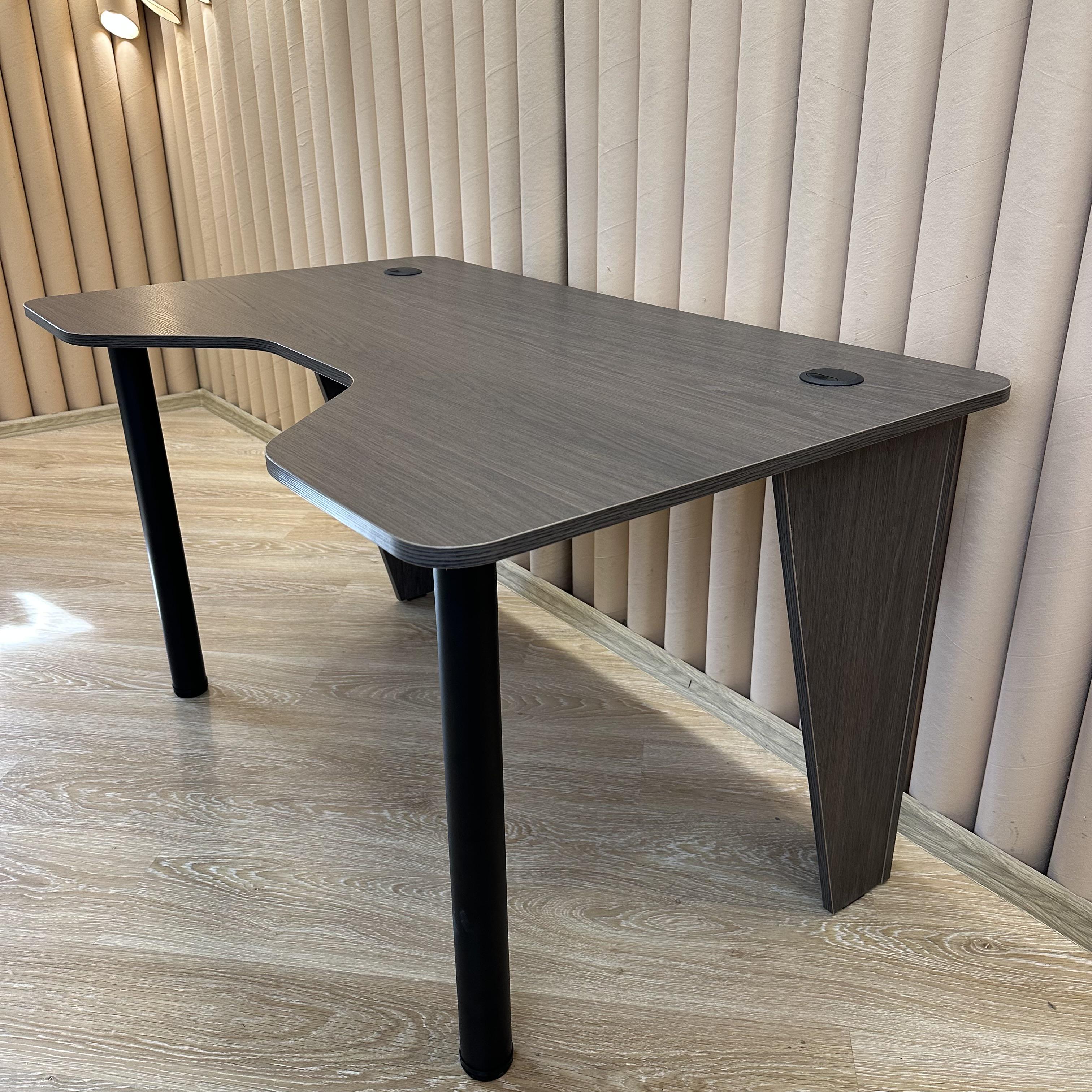 Стол компьютерный геймерский Drom Superellipse ЛДСП 18 мм Коричневый - фото 2 Стол компьютерный геймерский Drom Superellipse ЛДСП 18 мм Коричневый - фото 2