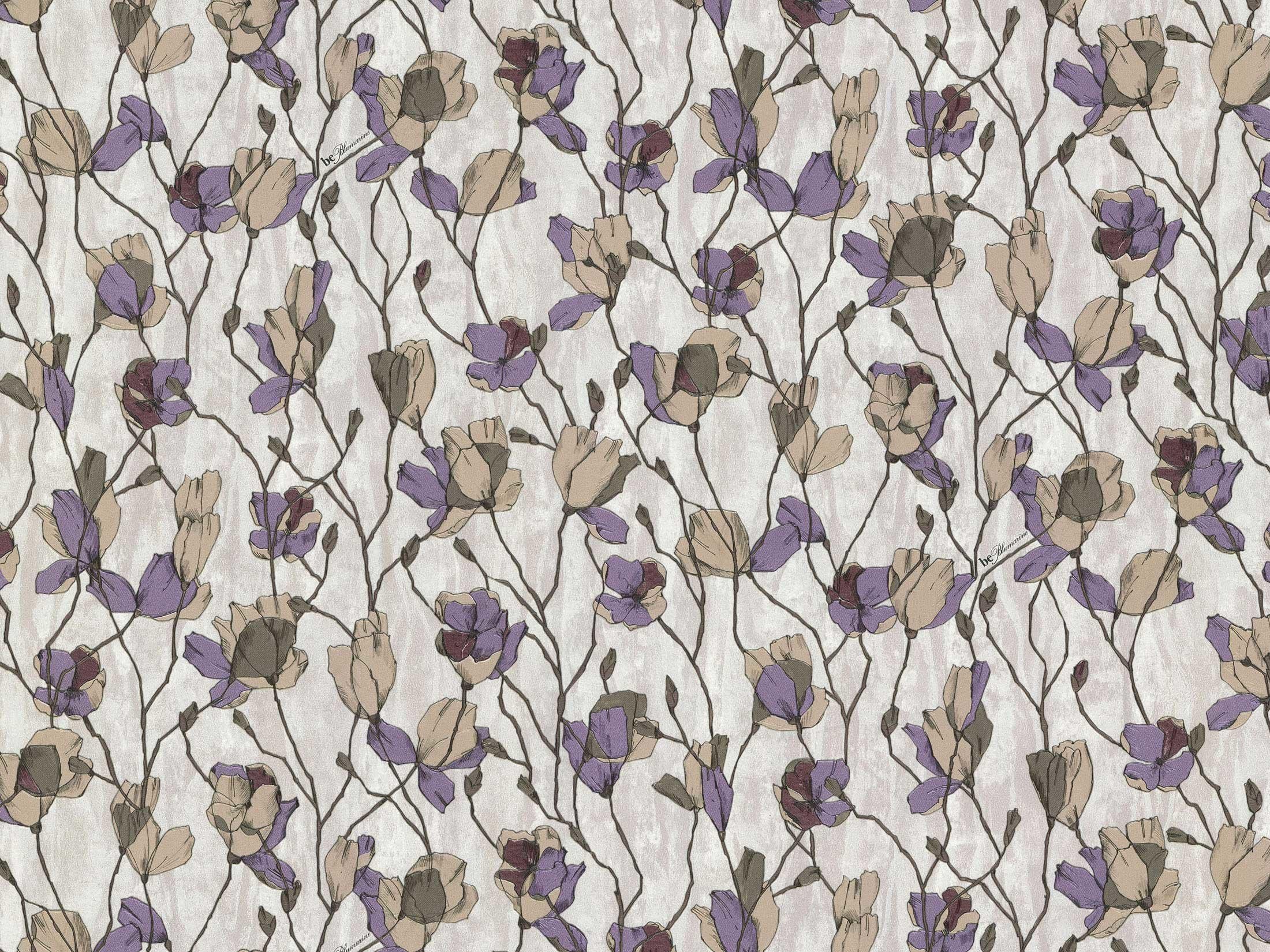 Виниловые обои Blumarine 1,06x10,05 м Бежевый (1028880)