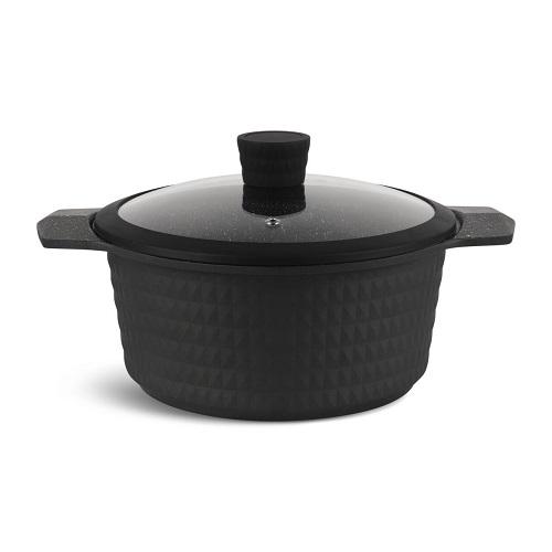 Набір посуду Edenberg EB-5645 з тришаровим мармуровим покриттям та турбоіндукційним дном 17 пр. - фото 3 Набір посуду Edenberg EB-5645 з тришаровим мармуровим покриттям та турбоіндукційним дном 17 пр. - фото 3