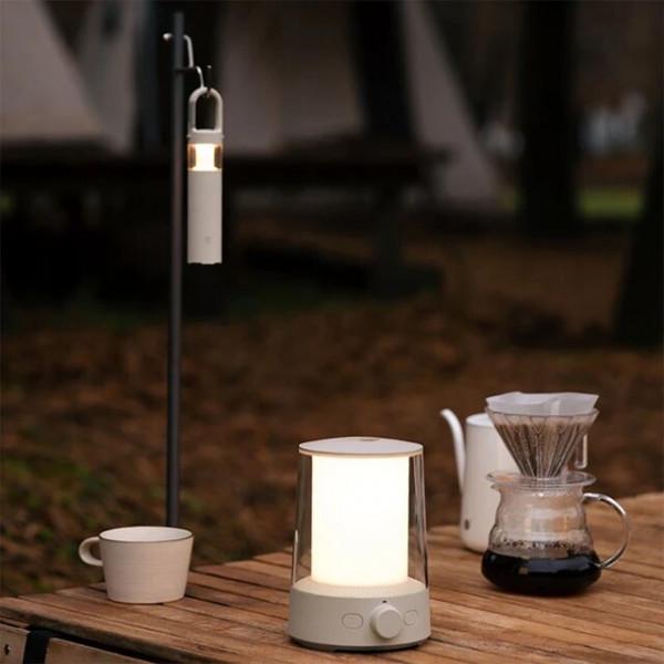 Лампа для кемпінгу Mijia Split Camping lamp MJLYD001QW BHR6780CN Sand настільна багатофункціональна Grey - фото 5