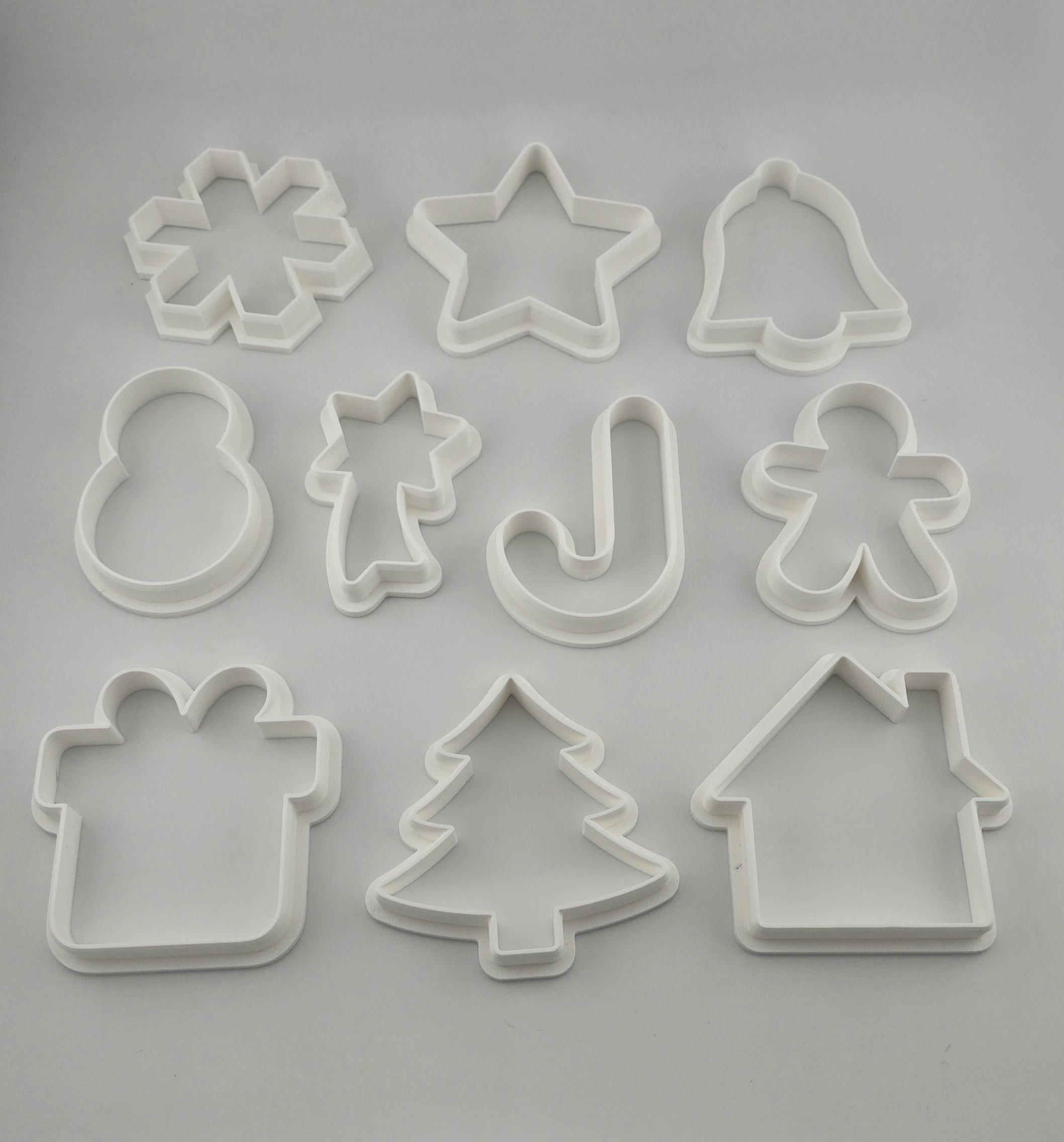 Новорічний набір формочок для печива Новорічний набір формочок для печива