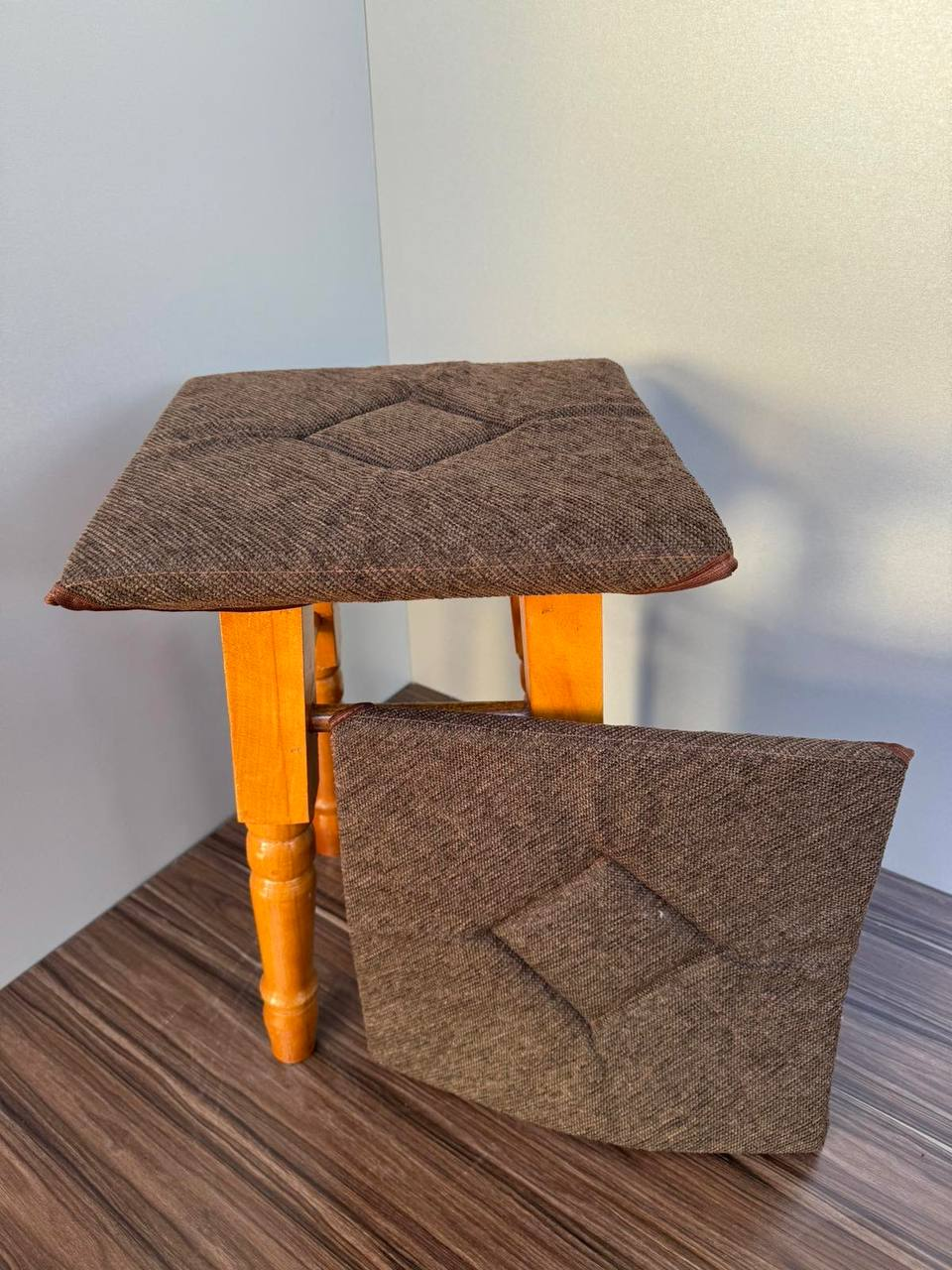 Чехол на стул на карабине 41 до 44 см Коричневый - фото 1 Чехол на стул на карабине 41 до 44 см Коричневый - фото 1