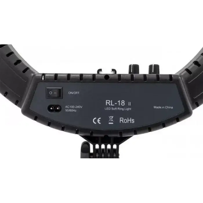 Кольцевая лампа от сети с пультом 45 см (RL-18) - фото 4