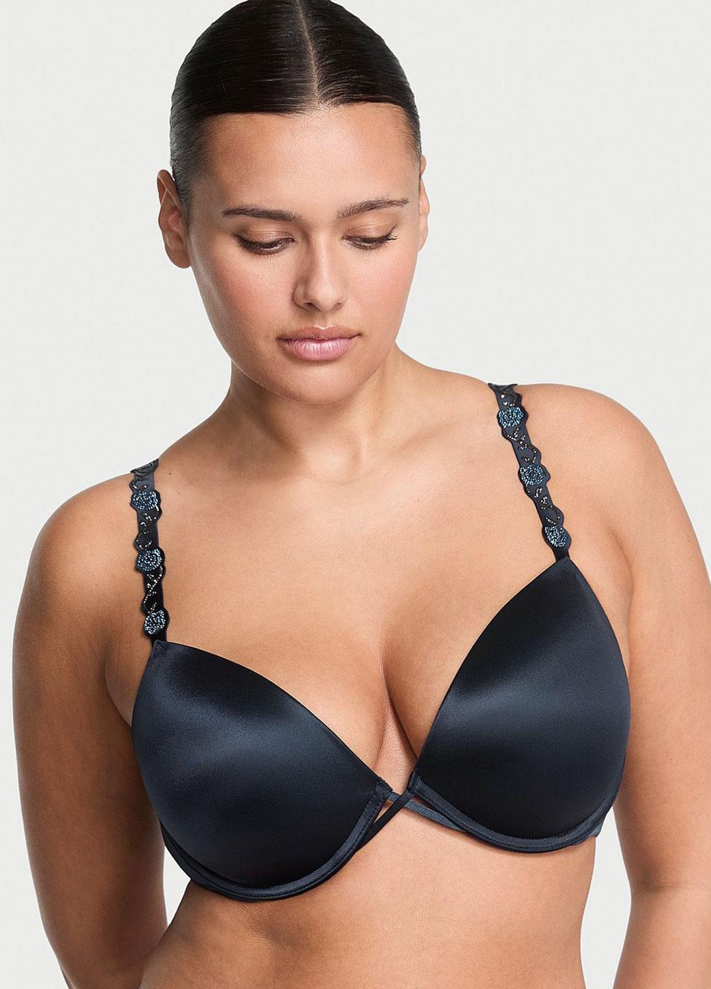 Комплект Victoria's Secret 36C/XL Синій (0428683QD236C/XL) - фото 2 Комплект Victoria's Secret 36C/XL Синій (0428683QD236C/XL) - фото 2