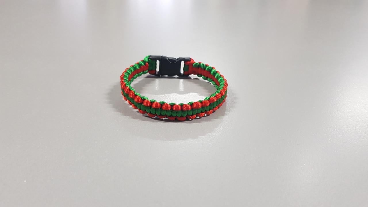 Браслет на фастексе Красно-зеленый (1770333430) Браслет на фастексе Красно-зеленый (1770333430)