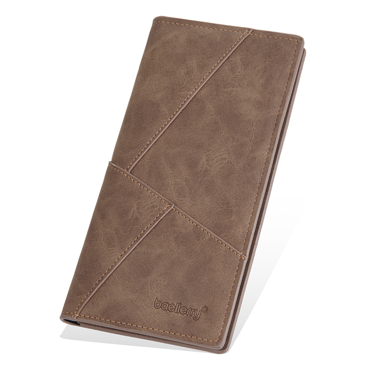 Кошелек Baellerry с монетницей Коричневый (w024-2) - фото 1 Кошелек Baellerry с монетницей Коричневый (w024-2) - фото 1