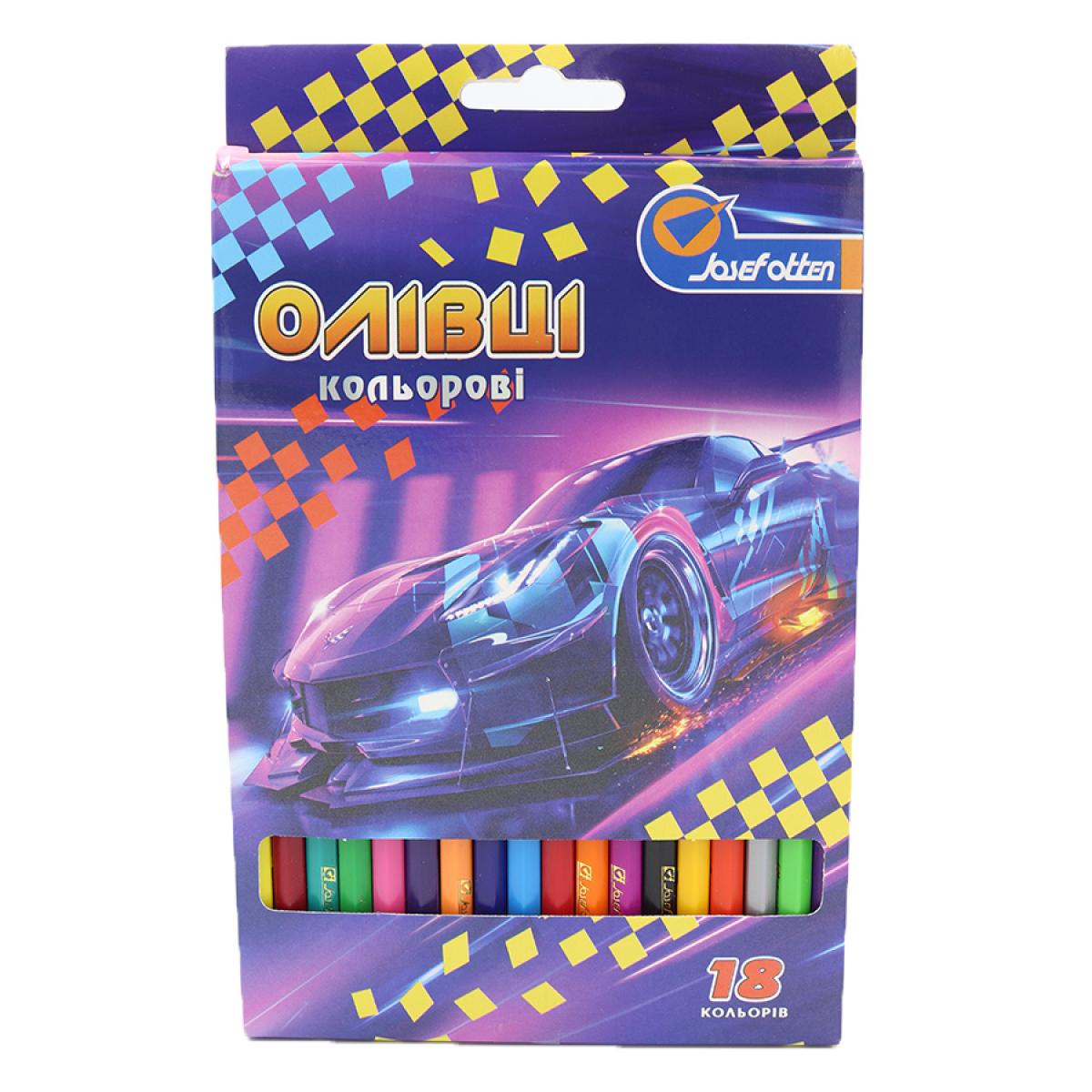 Олівці пластикові J. Otten Speed 18 кольорів (MTT-156958)