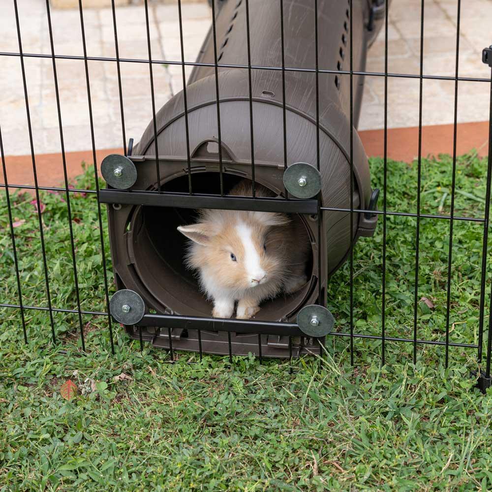 Вольєр вуличний для кроликів та морських свинок FREERUN Ø 140x76,5 см (A-037689) - фото 5 Вольєр вуличний для кроликів та морських свинок FREERUN Ø 140x76,5 см (A-037689) - фото 5