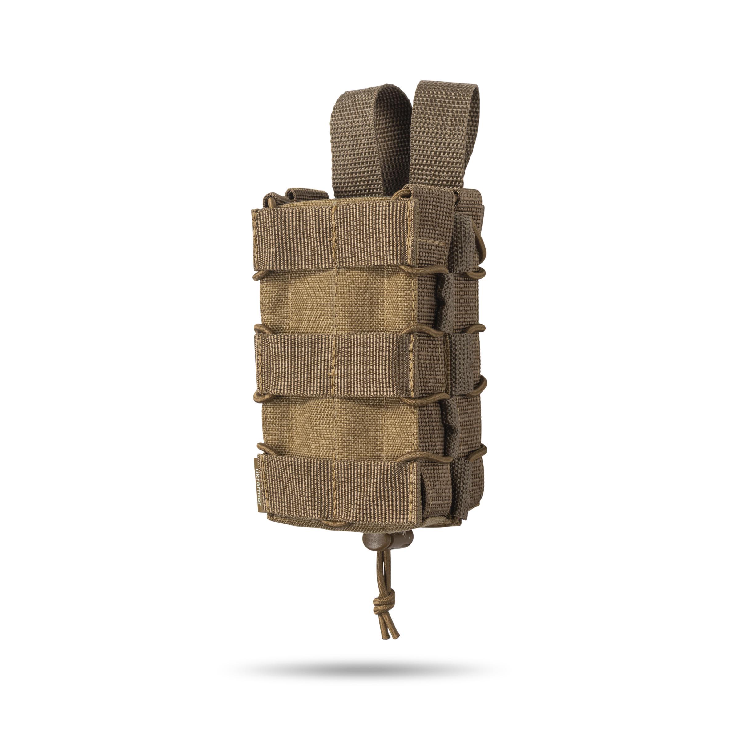 Підсумок під магазини АК/АR Ukrarmor Cordura 500D MOLLE 13х6х7 см Койот (300021)