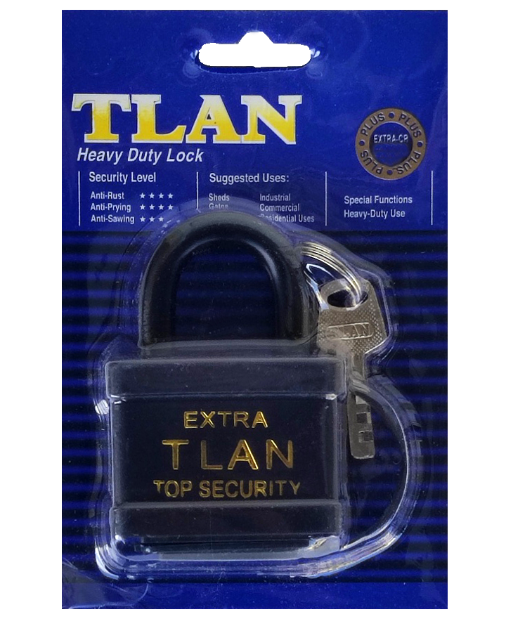 Замок навесной прорезиненный EXTRA TLAN 40 мм (2952) - фото 2 Замок навесной прорезиненный EXTRA TLAN 40 мм (2952) - фото 2