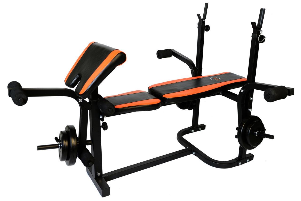 Лава для жиму універсальна WCG 0020 з тягою і партою Скотта - фото 3 Лава для жиму універсальна WCG 0020 з тягою і партою Скотта - фото 3