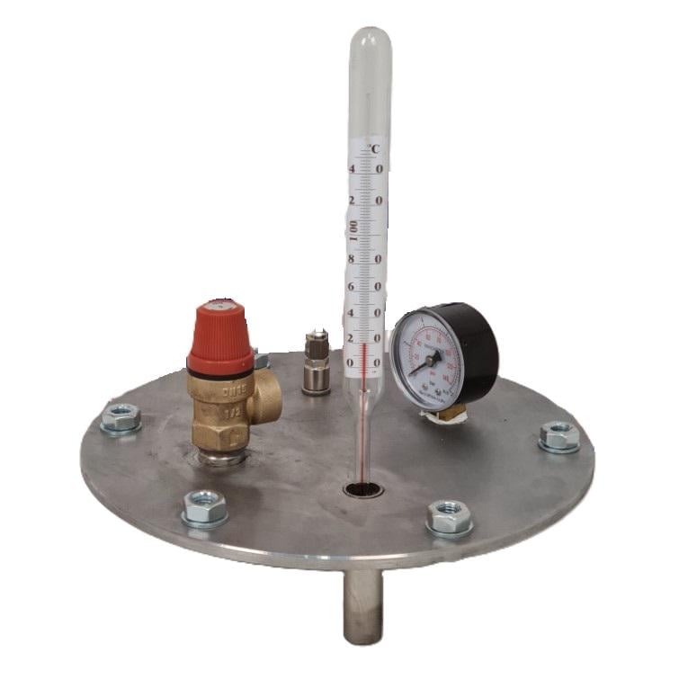 Автоклав фланцевый газовый ЛАН нержавеющая сталь 26 л 16 банок/0,5 л (Ав-26Н) - фото 2